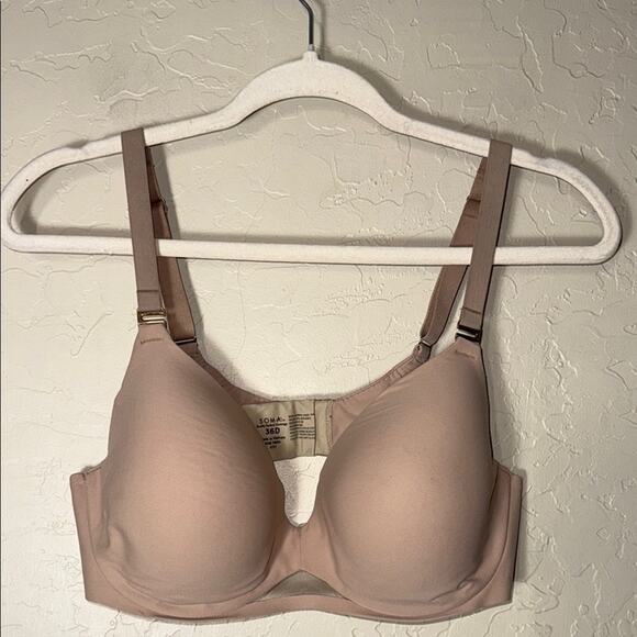 Soma bodify perfect coverage nude bra size 36D - Picture 1 of 7